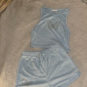 Shirt-short set